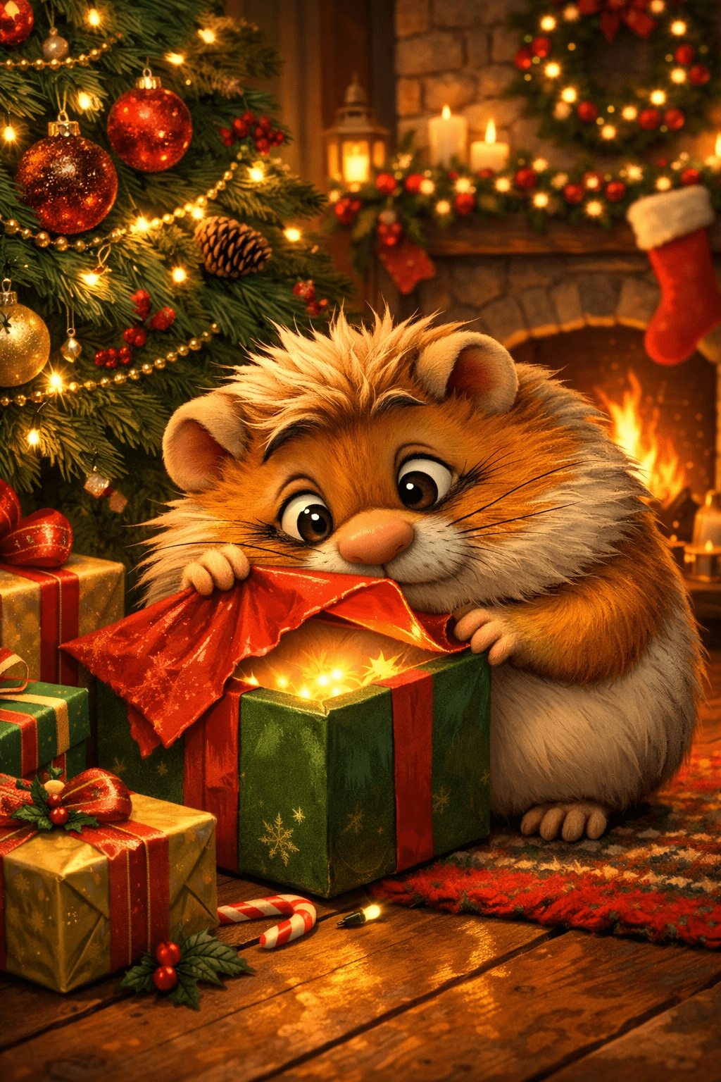 Haimish Sneaks a Peek